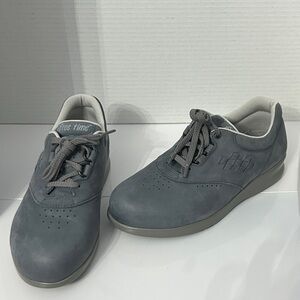 Women's Size 7W SAS Free Time Blue Sneakers Comfort Walking Shoes Orthopedic